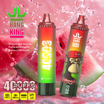 Bang King Tornado 40000 40K Puffs Original LED Display Edition Disposable Vape Pen