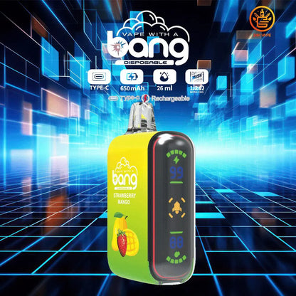 Bang Rocket 18000 Puffs Dual Mesh Disposable Vape Electronic Cigarette Pod