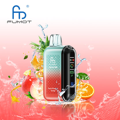 Fumot Tornado 20000 20K Puffs Vape Dual Mesh LED Display Disposable Vape