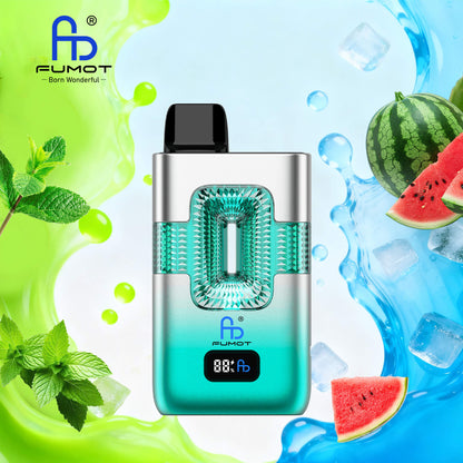 Fumot ECO 2in1 50000 50K Puffs Double Flavors Smart Display Original Rechargeable Disposable Vape