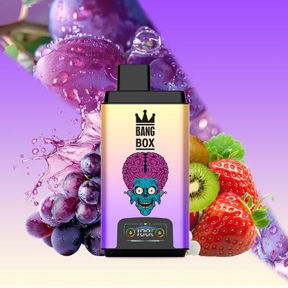 BANG BOX 50000 Puffs Double Flavor Disposable Vape-Strawberry Kiwi & Double Grape