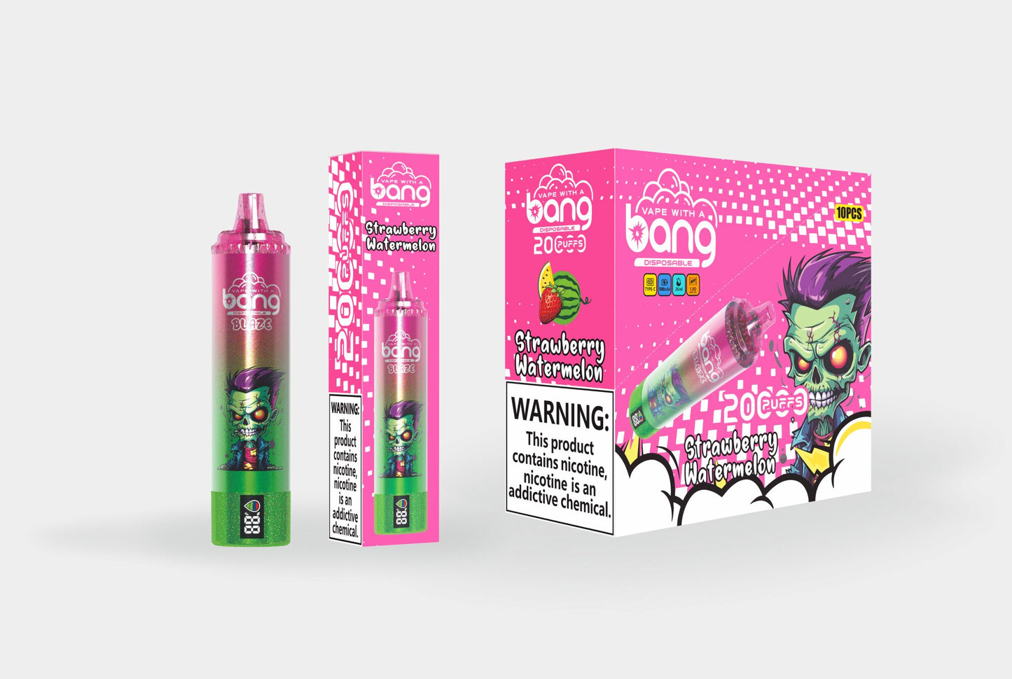 Bang Tornado 20000 20K Puffs Original LED Display Edition Disposable Vape Pen