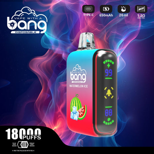 Bang Rocket 18000 Puffs Dual Mesh Disposable Vape Electronic Cigarette Pod