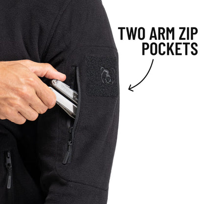 The World's Only Outdoor Hoodie That Becomes Its Own Backpack. 210gsm MicroFleece. 12 Pockets. Stuff It, Strap It, Keep Moving.