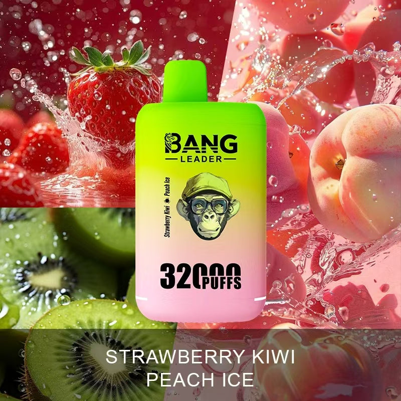 Bang Leader 32000 32k Puffs 0% 2% 3% 5% Nicotine  Double Taste Disposable Vape