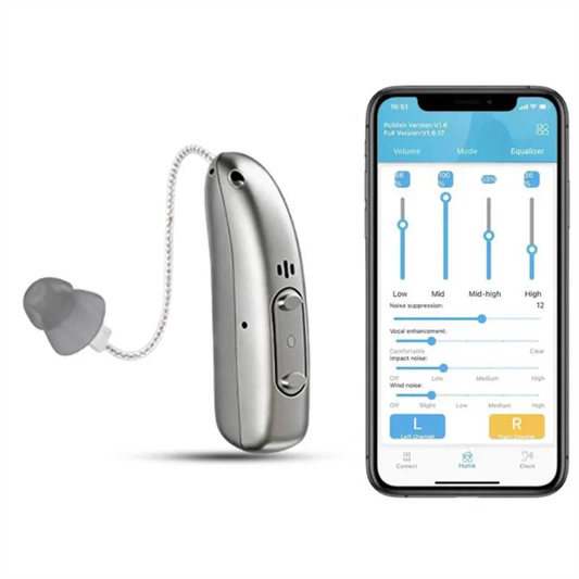 Kaydenth™ Smart, Self-Fitting Bluetooth Hearing Aids (App Controlled)