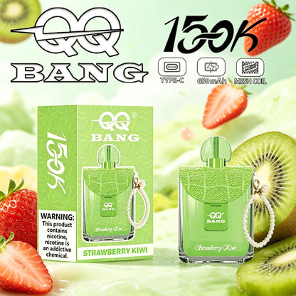 QQ Bang 150K Disposable Vape|Type-C Rechargeable Portable E-Cigarette