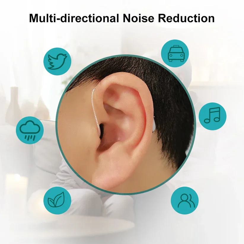 Kaydenth™ Smart, Self-Fitting Bluetooth Hearing Aids (App Controlled)