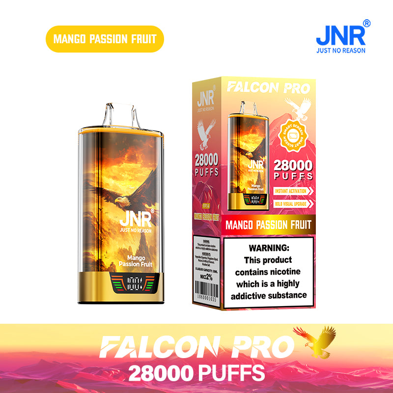JNR Falcon Pro 28000 28K Puffs Original Model LED Display Disposable Vape