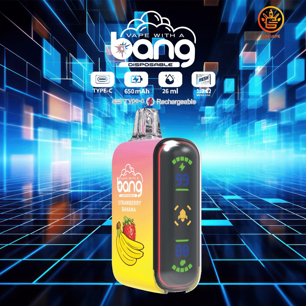 Bang Rocket 18000 Puffs Dual Mesh Disposable Vape Electronic Cigarette Pod
