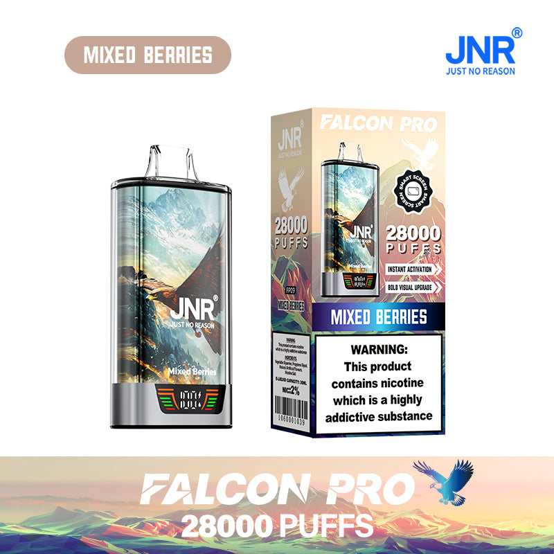 JNR Falcon Pro 28000 28K Puffs Original Model LED Display Disposable Vape