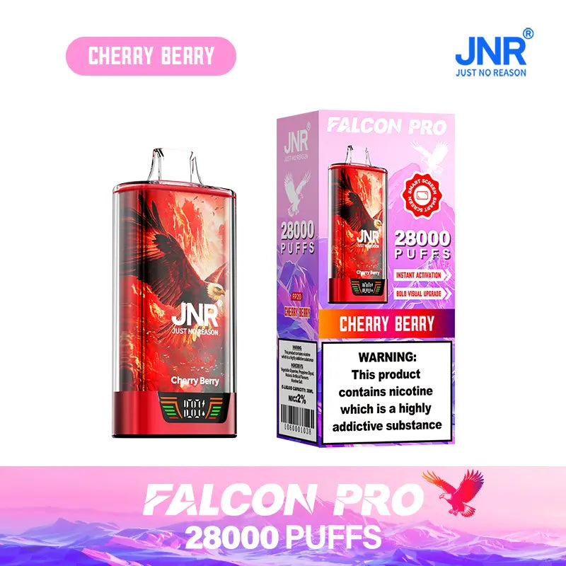 JNR Falcon Pro 28000 28K Puffs Original Model LED Display Disposable Vape