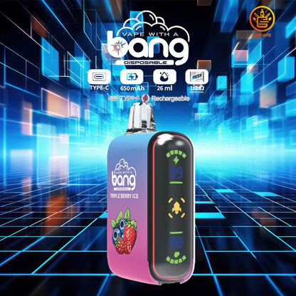 Bang Rocket 18000 Puffs Dual Mesh Disposable Vape Electronic Cigarette Pod