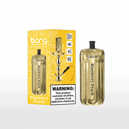 Bang E-Shisha Head 42000 42K Puffs Gold LED Display Disposable Vape
