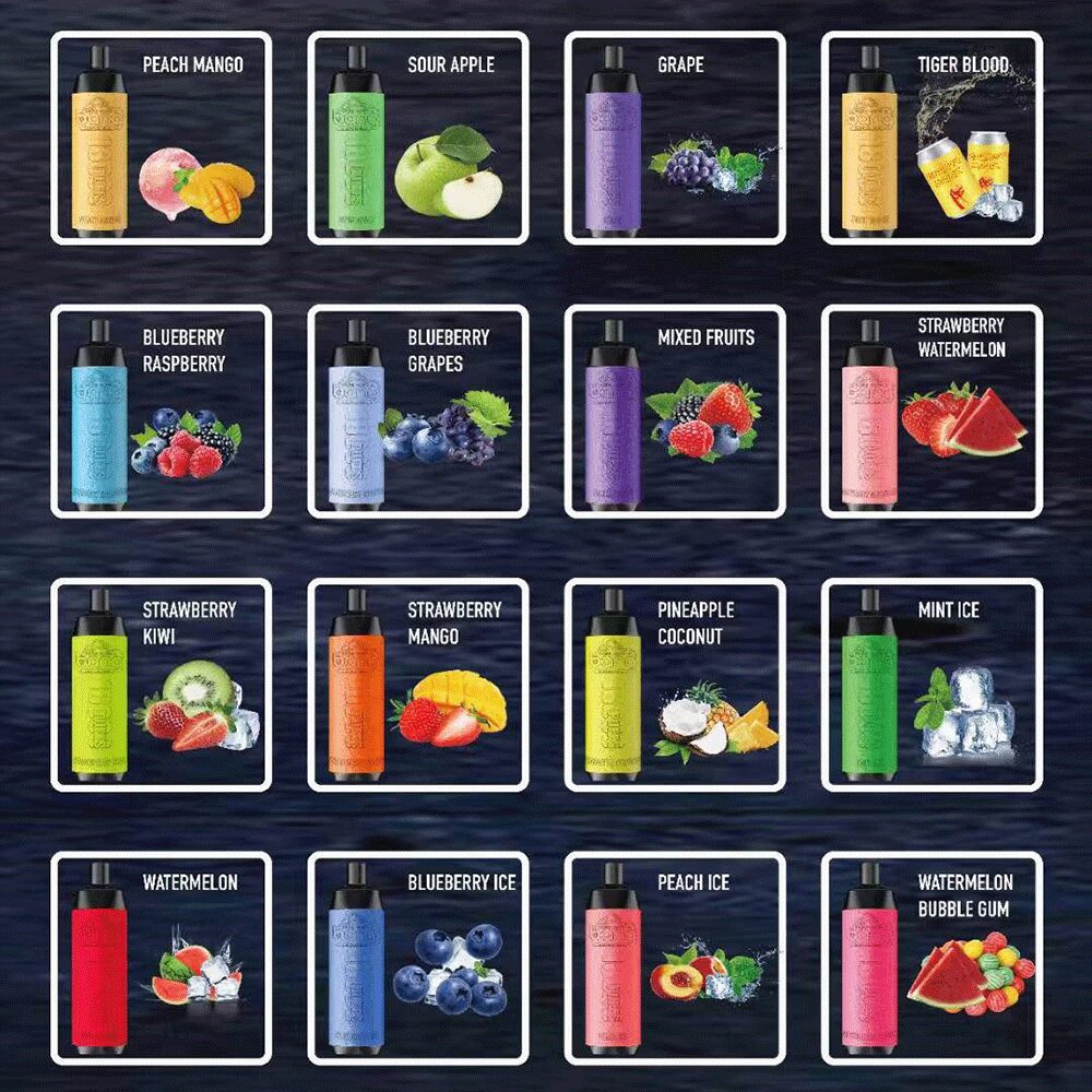 Bang Crown Bar 18000 Puffs 0% 2% 3% 5% Nicotine Leather Disposable Vape Pen