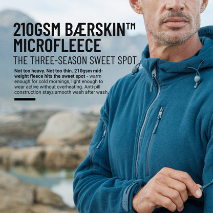 The World's Only Outdoor Hoodie That Becomes Its Own Backpack. 210gsm MicroFleece. 12 Pockets. Stuff It, Strap It, Keep Moving.