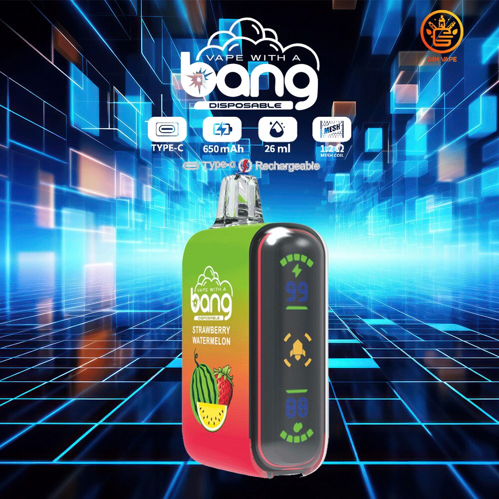 Bang Rocket 18000 Puffs Dual Mesh Disposable Vape Electronic Cigarette Pod