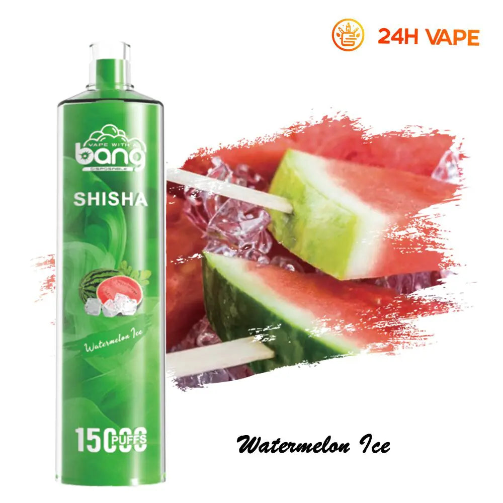 Bang SHISHA 15000 Puffs Direct To Lung Disposable Electronic Cigarette New Vape Pen