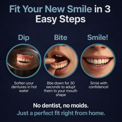 2026🏆✨LAST DAY SALE 70% OFF🔥 Newly upgraded second-generation DarkFairy™  complete dentures