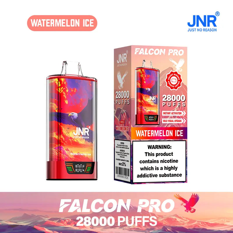JNR Falcon Pro 28000 28K Puffs Original Model LED Display Disposable Vape