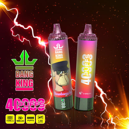 Bang King Tornado 40000 40K Puffs Original LED Display Edition Disposable Vape Pen