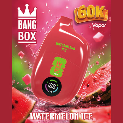 Bang Box 60000 60K Puffs Original Rechargeable LED Display Disposable Vape