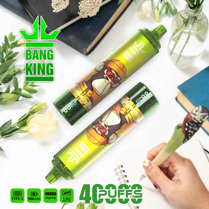 Bang King Tornado 40000 40K Puffs Original LED Display Edition Disposable Vape Pen