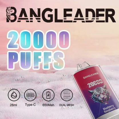 Bang Leader 20000 20K Puffs Newest Product Disposable Vape