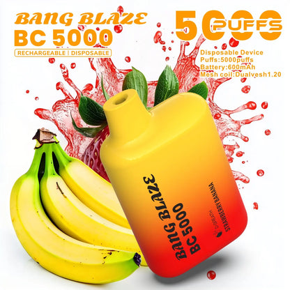 Bang Blaze BC5000 5K Puffs 2% 3% 5% Disposable Vape