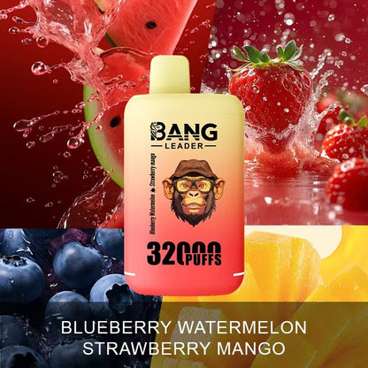 Bang Leader 32000 32k Puffs 0% 2% 3% 5% Nicotine  Double Taste Disposable Vape