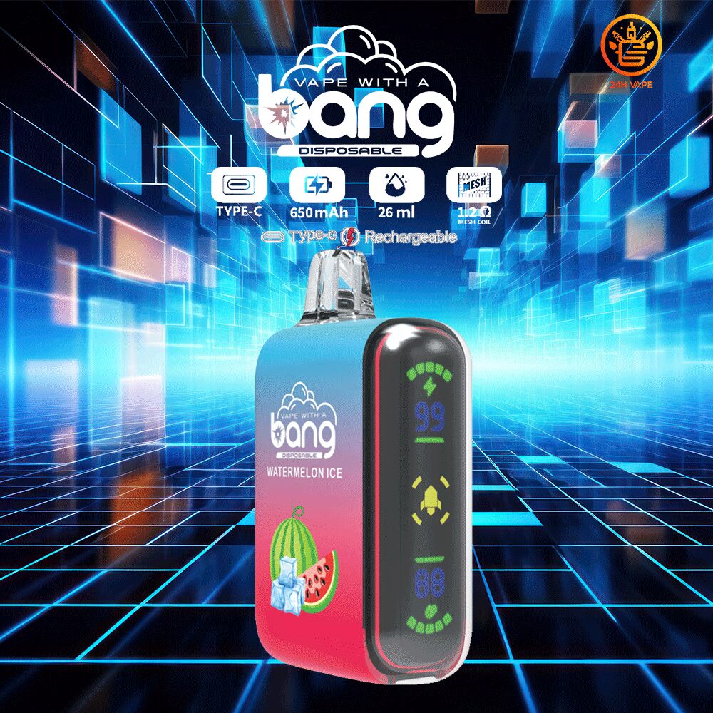 Bang Rocket 18000 Puffs Dual Mesh Disposable Vape Electronic Cigarette Pod