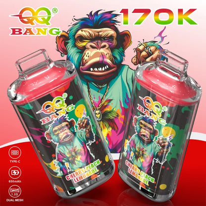 QQ Bang 170000 170K Dual Mesh Original Rechargeable Disposable Vape