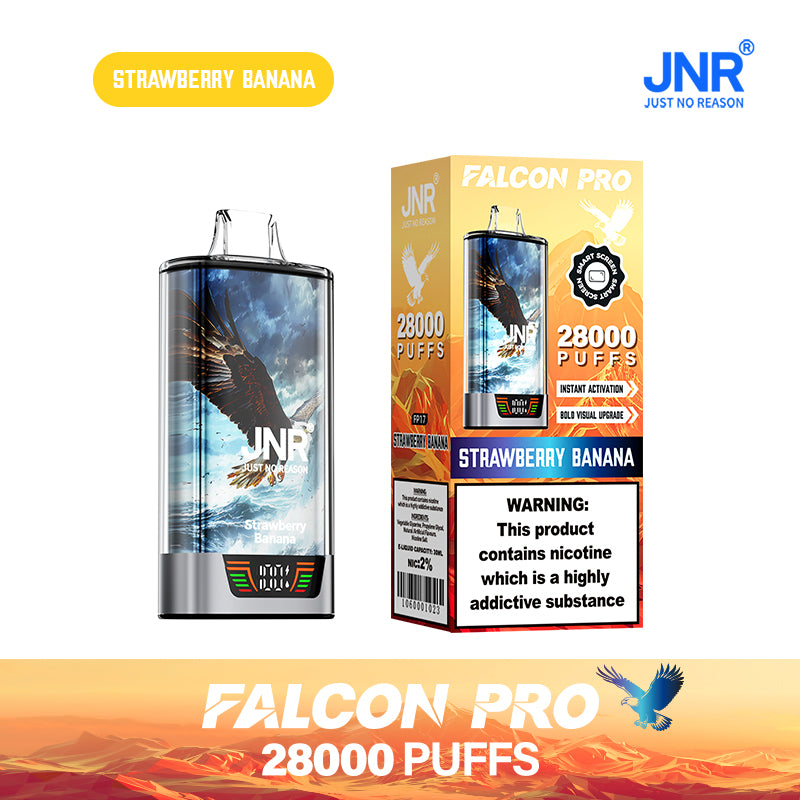 JNR Falcon Pro 28000 28K Puffs Original Model LED Display Disposable Vape