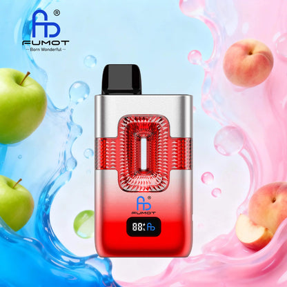 Fumot ECO 2in1 50000 50K Puffs Double Flavors Smart Display Original Rechargeable Disposable Vape