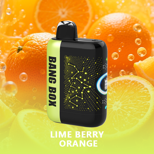 LIME BERRY ORANGE - BANG BOX 42000 Puffs Disposable Vape