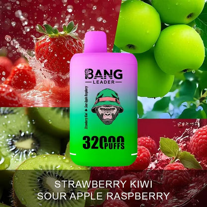 Bang Leader 32000 32k Puffs 0% 2% 3% 5% Nicotine  Double Taste Disposable Vape