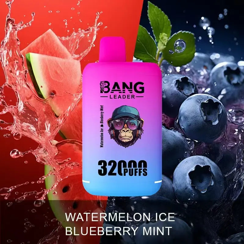 Bang Leader 32000 32k Puffs 0% 2% 3% 5% Nicotine  Double Taste Disposable Vape