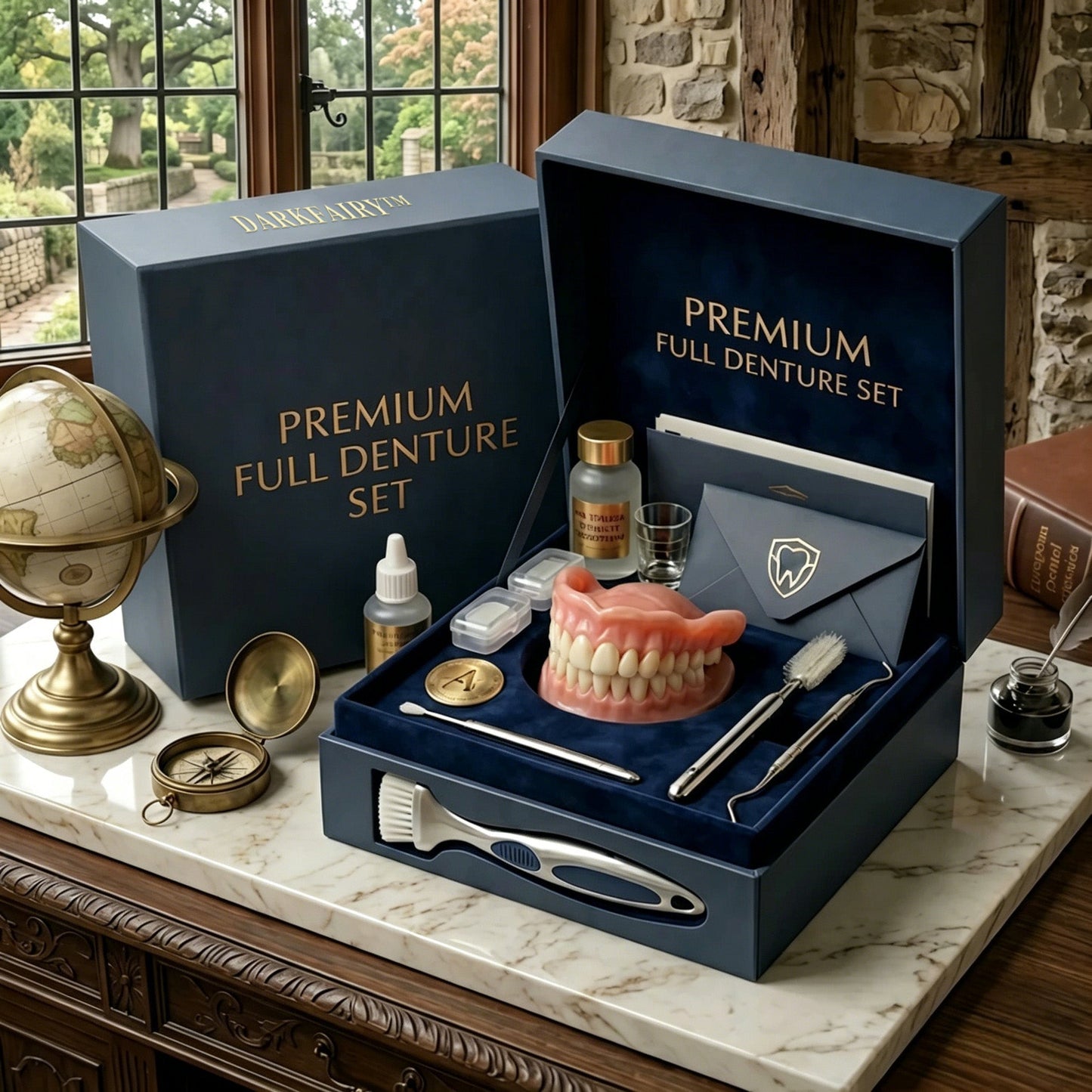 2026🏆✨LAST DAY SALE 70% OFF🔥 Newly upgraded second-generation DarkFairy™  complete dentures