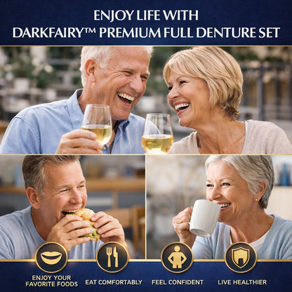 2026🏆✨LAST DAY SALE 70% OFF🔥 Newly upgraded second-generation DarkFairy™  complete dentures