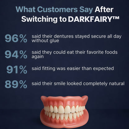 2026🏆✨LAST DAY SALE 70% OFF🔥 Newly upgraded second-generation DarkFairy™  complete dentures