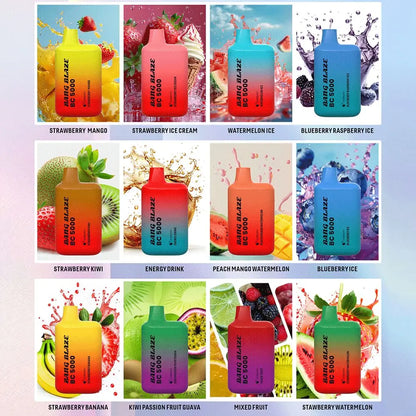 Bang Blaze BC5000 5K Puffs 2% 3% 5% Disposable Vape