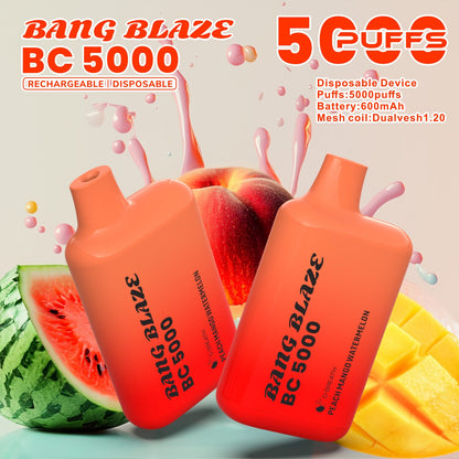 Bang Blaze BC5000 5K Puffs 2% 3% 5% Disposable Vape