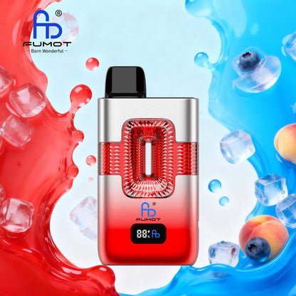 Fumot ECO 2in1 50000 50K Puffs Double Flavors Smart Display Original Rechargeable Disposable Vape