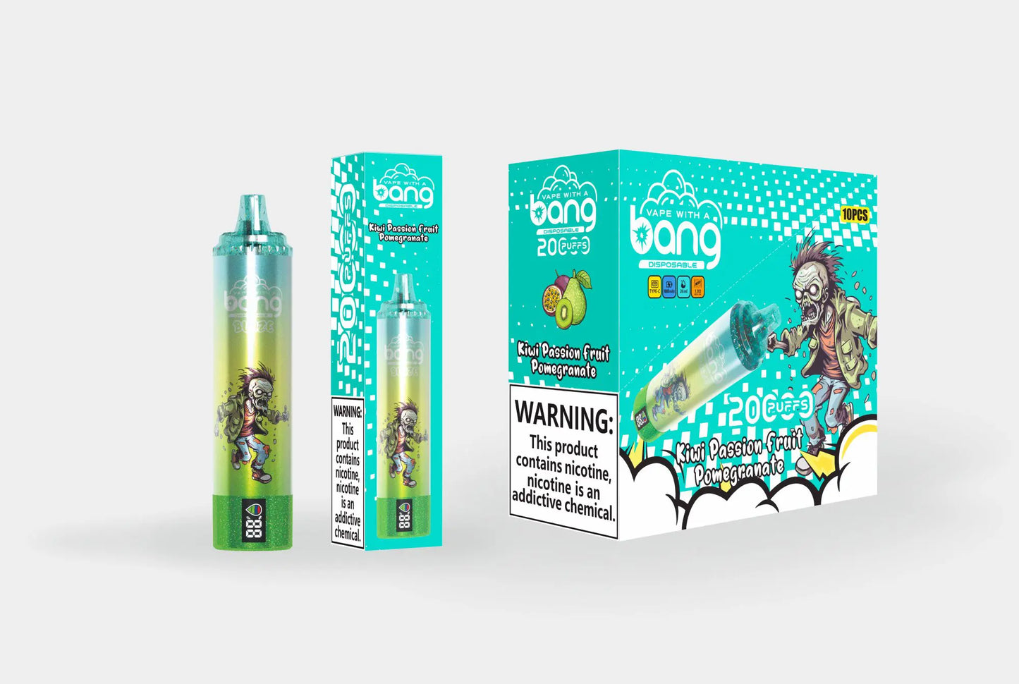 Bang Tornado 20000 20K Puffs Original LED Display Edition Disposable Vape Pen