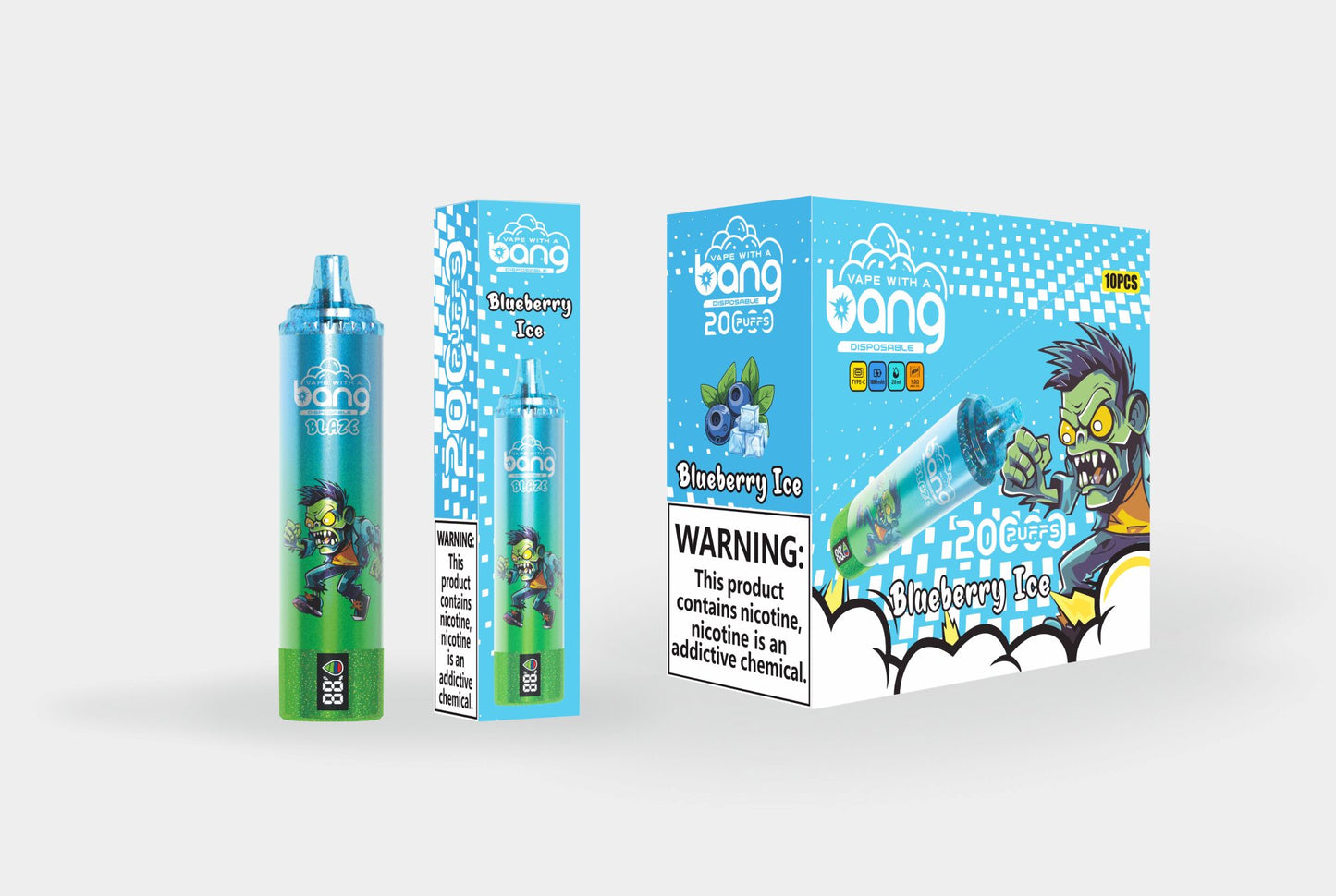 Bang Tornado 20000 20K Puffs Original LED Display Edition Disposable Vape Pen