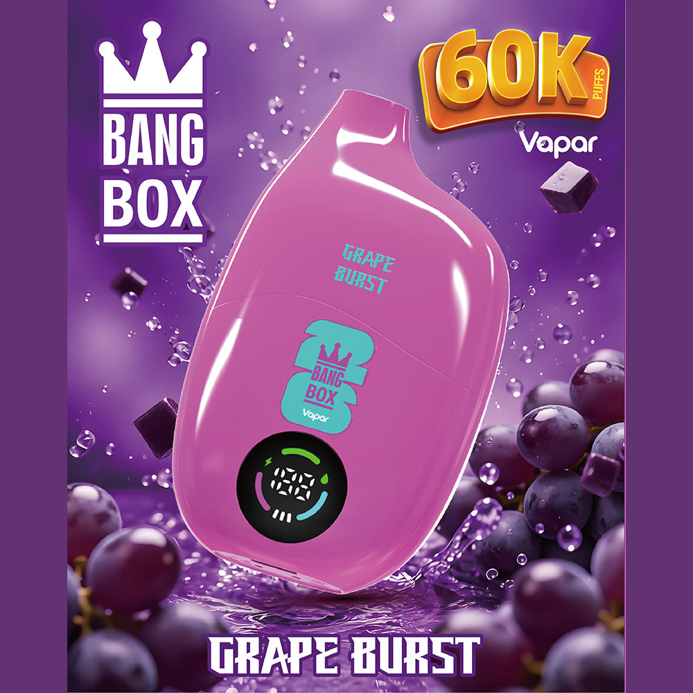 Bang Box 60000 60K Puffs Original Rechargeable LED Display Disposable Vape
