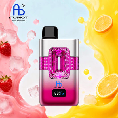 Fumot ECO 2in1 50000 50K Puffs Double Flavors Smart Display Original Rechargeable Disposable Vape