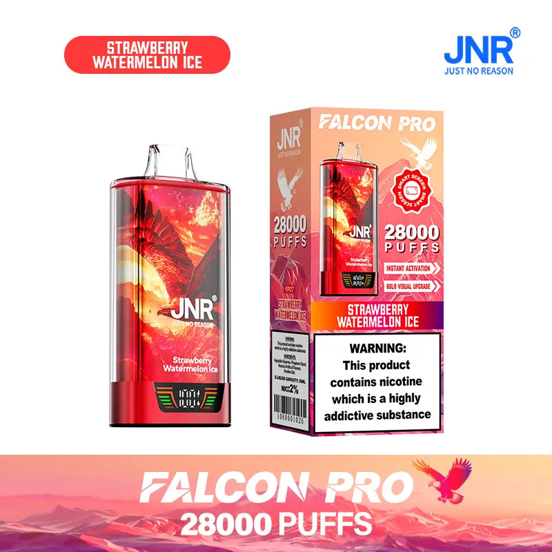 JNR Falcon Pro 28000 28K Puffs Original Model LED Display Disposable Vape