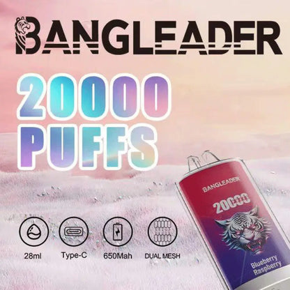 Bang Leader 20000 20K Puffs Newest Product Disposable Vape
