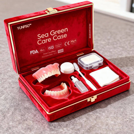 🌎Ends Today: 70% OFF! ⏰YUNPSOTM Medical Full Denture with Strong Suctiond Custom-Fit Full Functional Dentures🦷Obtain American Dental Association (ADA) Certification
